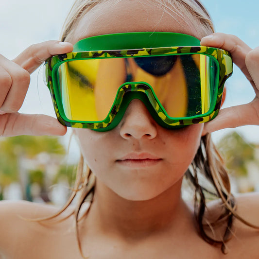 Special Ops Swim Goggles - Guerilla Green