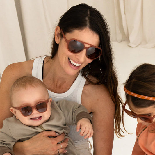 Aviator - Polarized Sunglasses - Cinnamon (3-8Y)