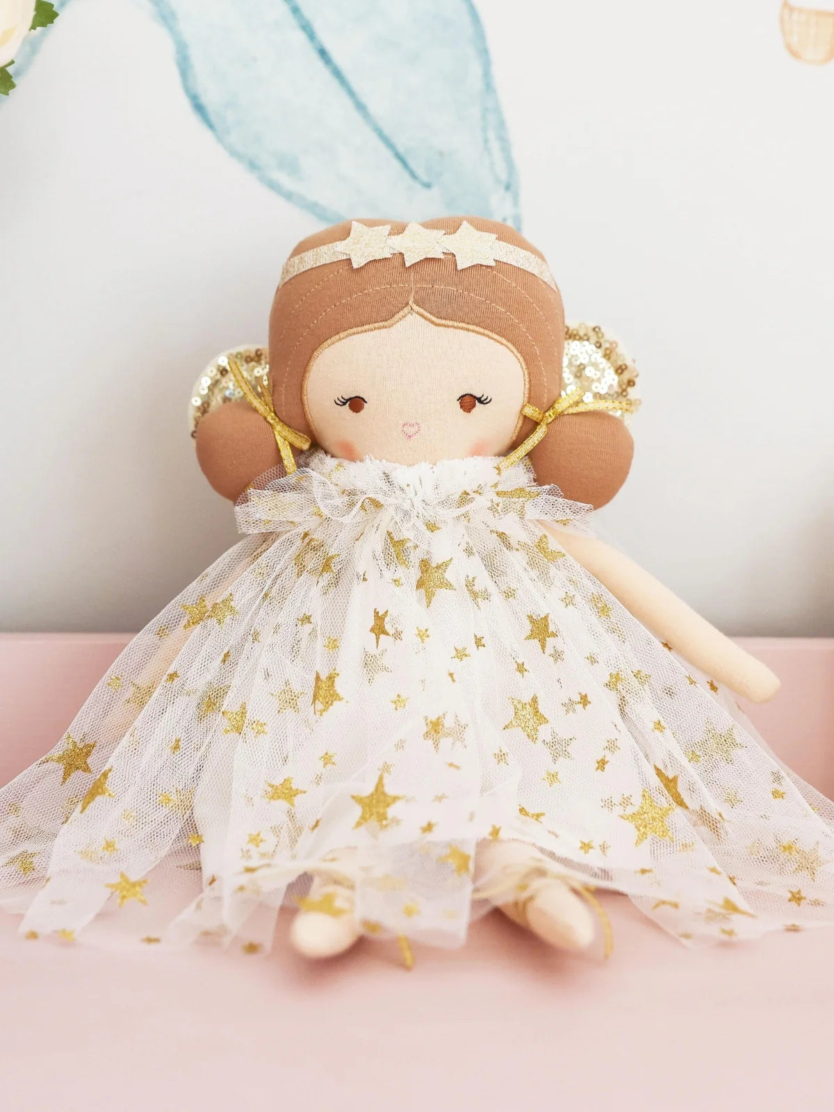 Holly Fairy Ivory Gold