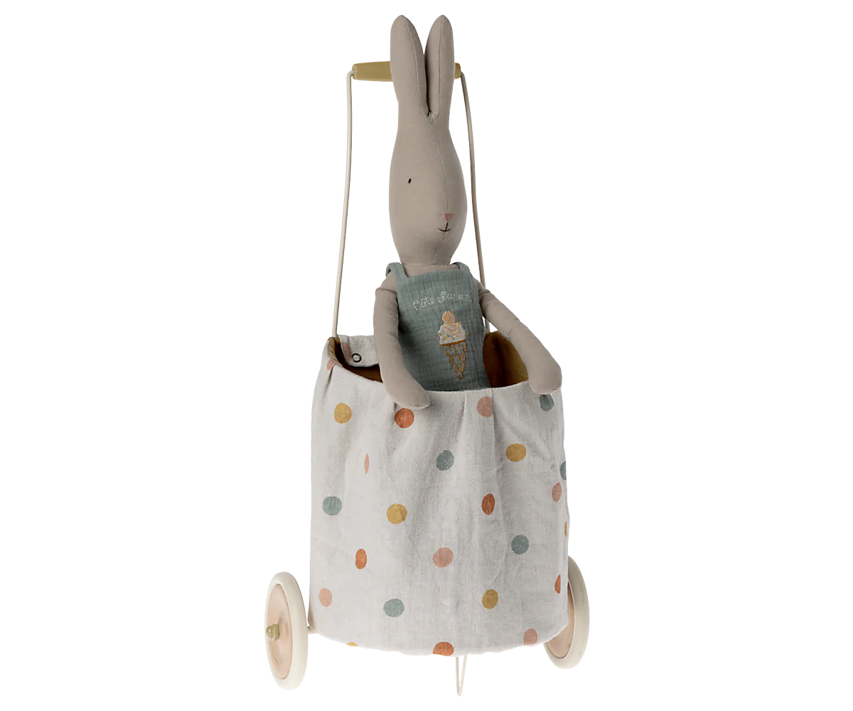 Trolley, Multi Dots - Yellow