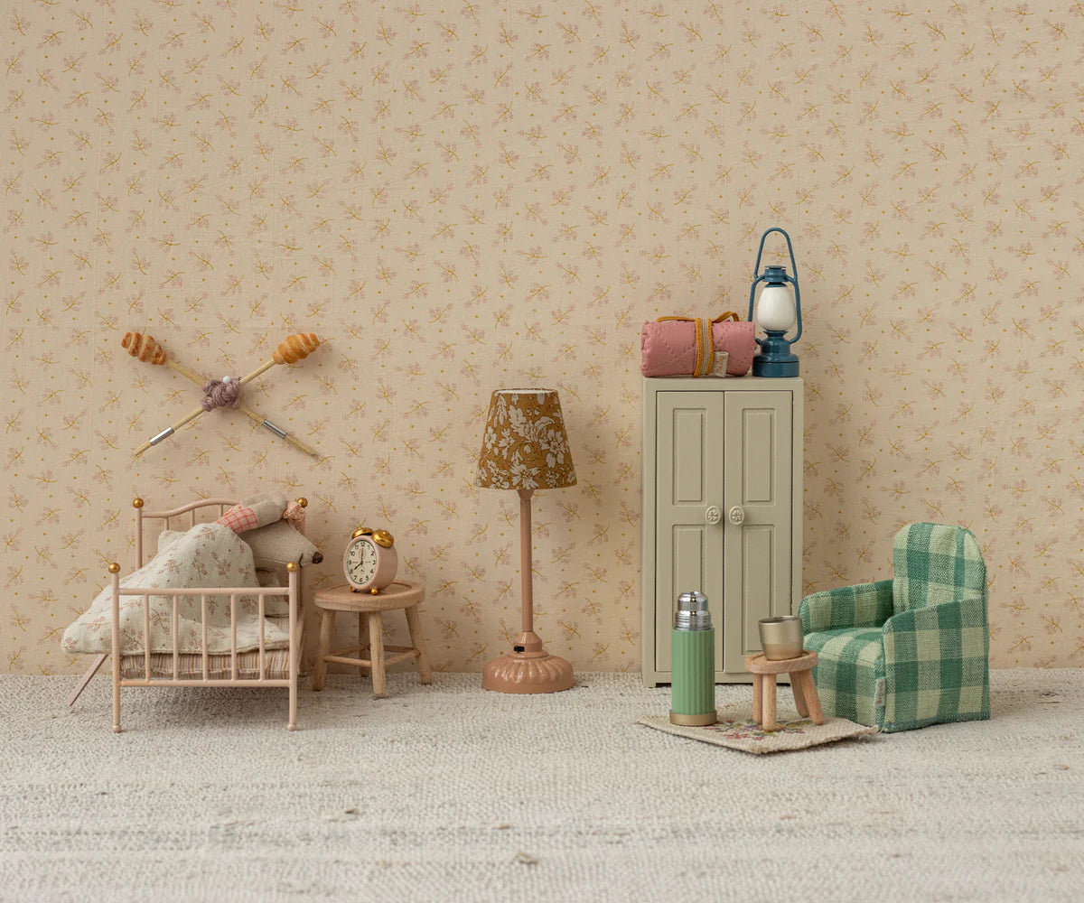 Vintage Lantern, mouse - Blue