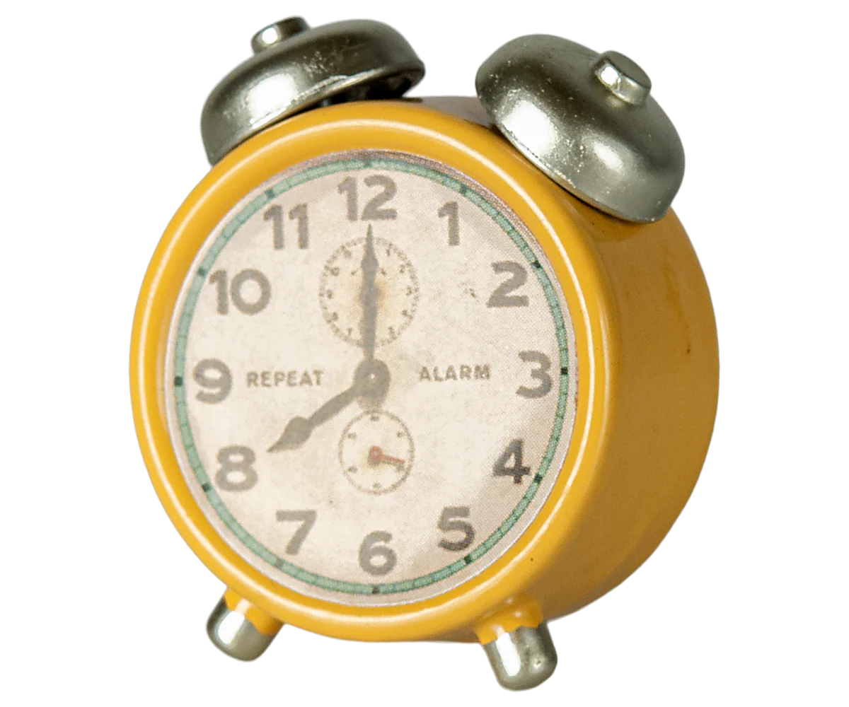 Alarm Clock, mouse - Yellow