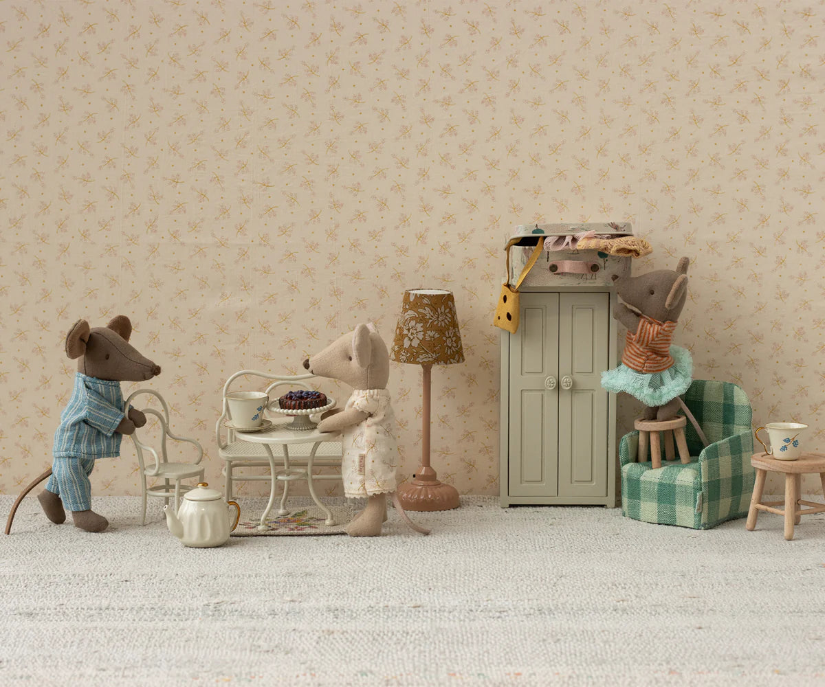 Cafe Set, Mouse, Small -Off White
