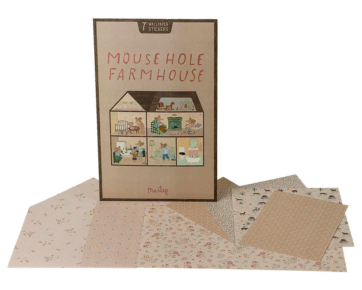 Wallpaper, Mouse hole farmhouse