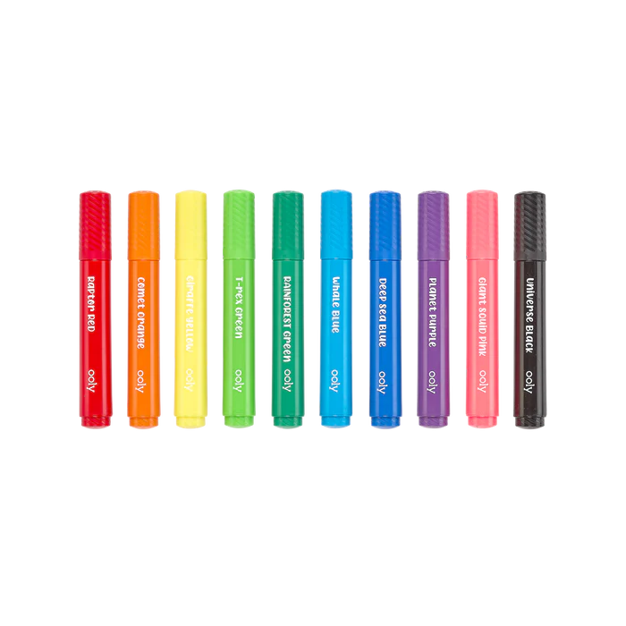Big Bright Brush: Brush Markers (Set of 10)