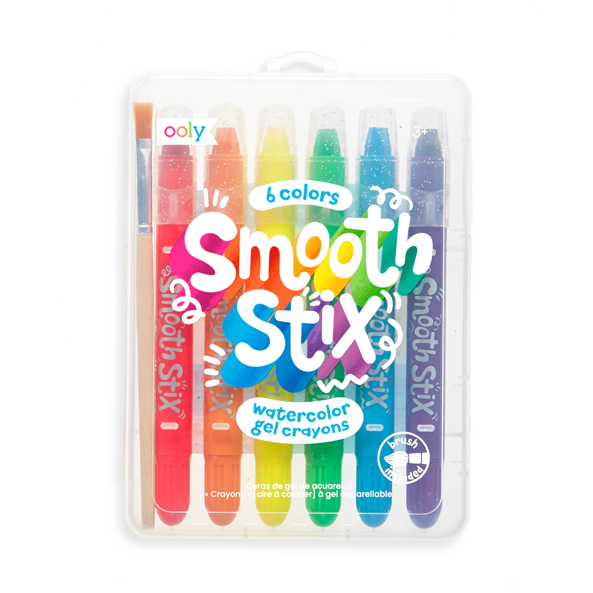 Smooth Stix Watercolor Gel Crayons - 7 PC Set