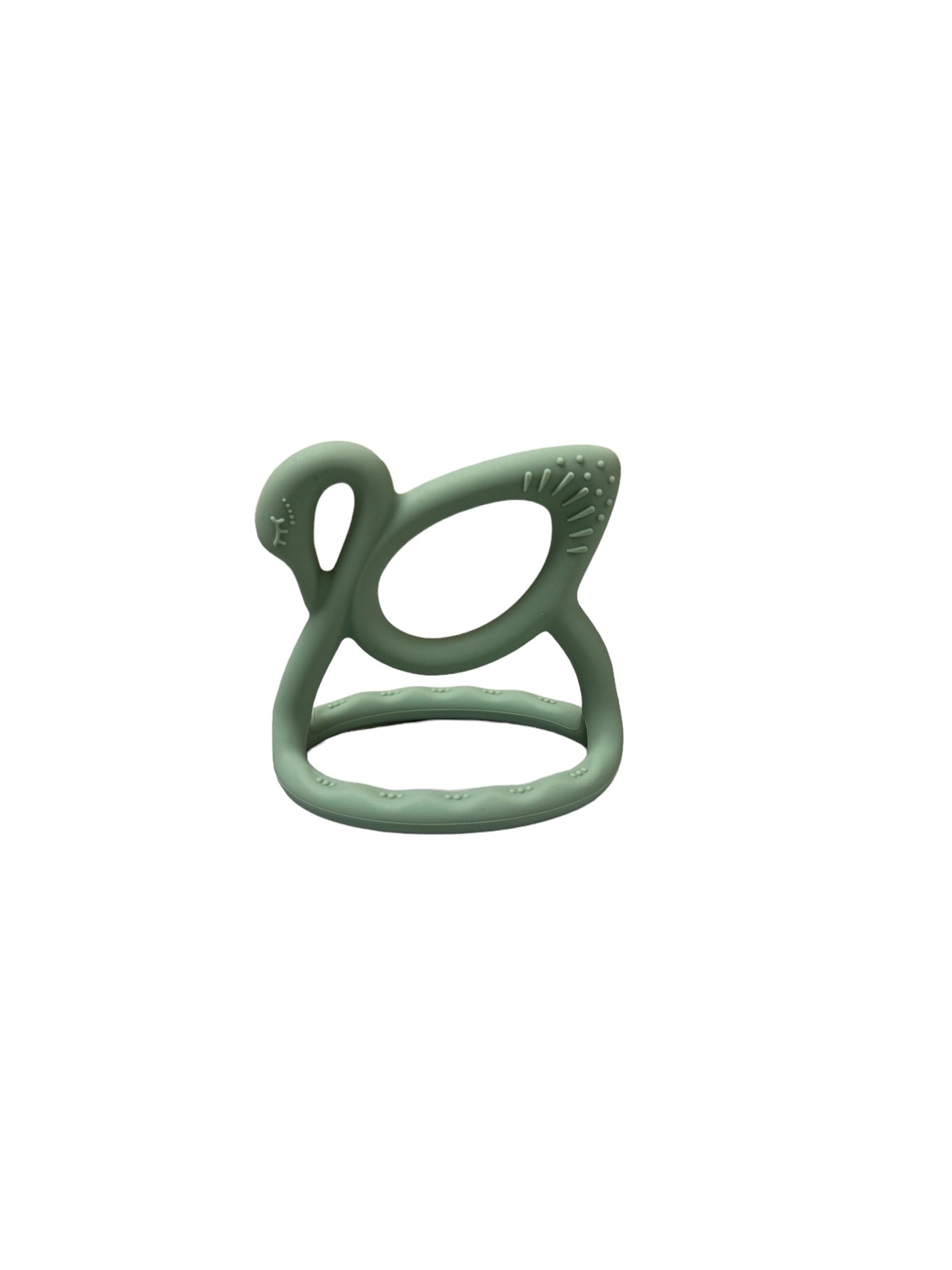 Swan Teether - Lint