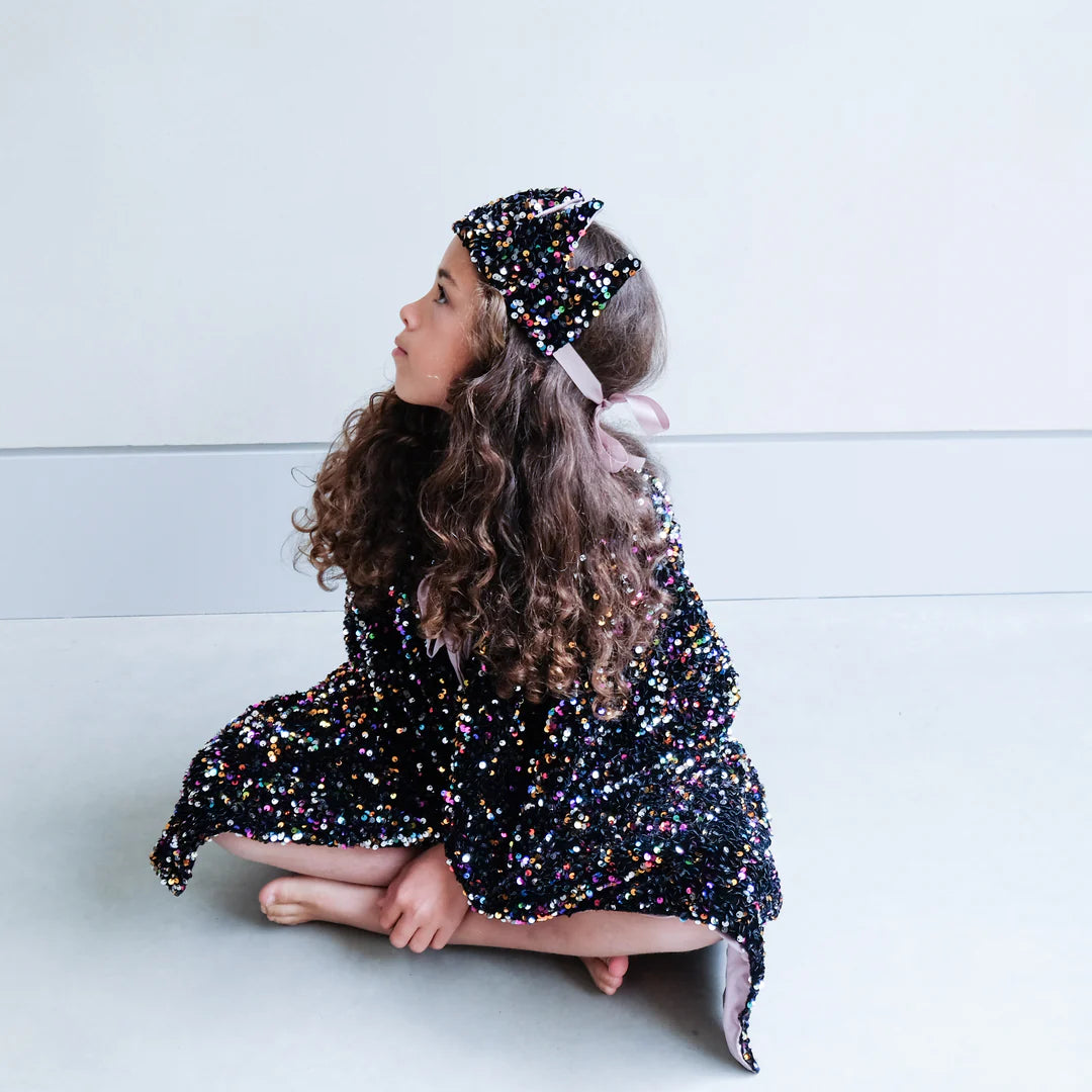 Rainbow Dazzle Sequin Crown - Multi