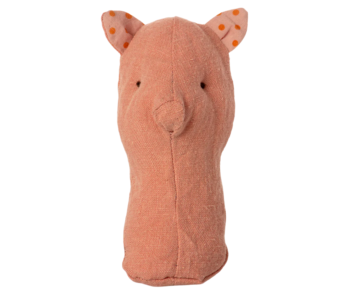 Lullaby friends, pig rattle