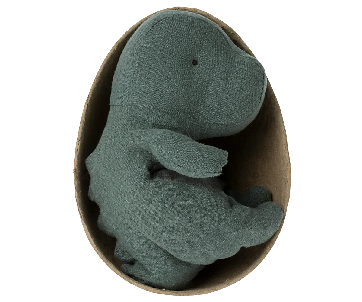 Gantosaurus in egg, Small-Dark petrol