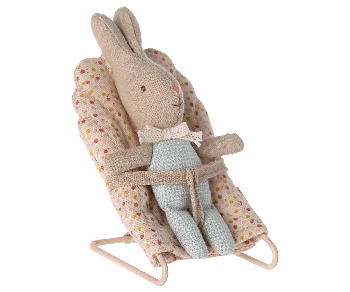My Rabbit - Light Blue Check