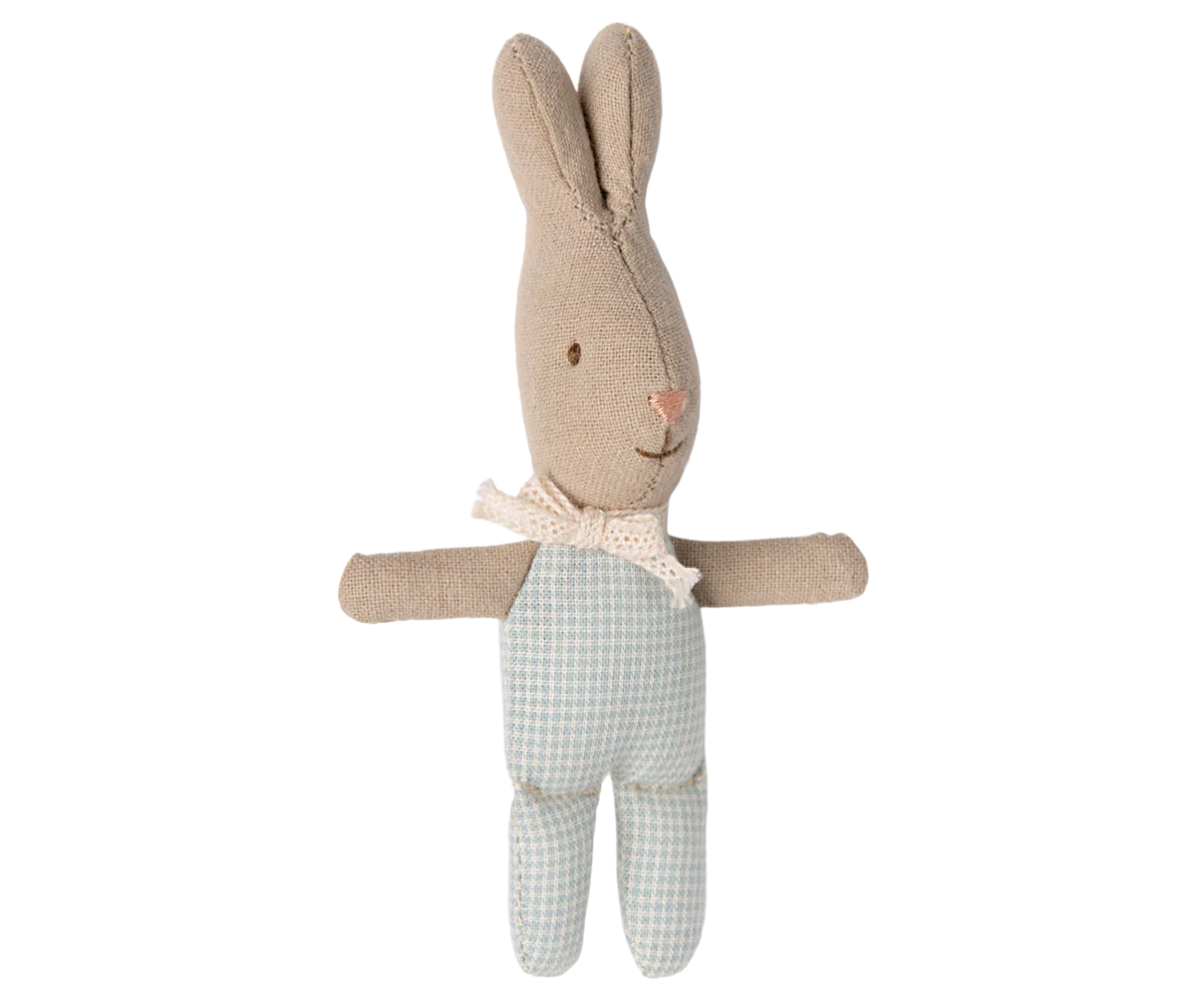 My Rabbit - Light Blue Check