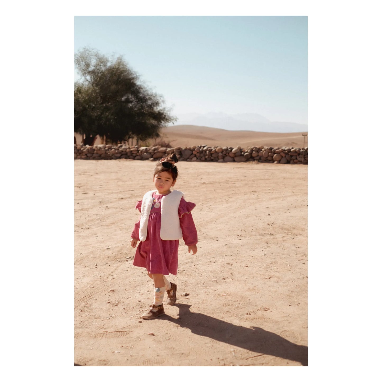 Dress Illia - Raspberry - 3Y