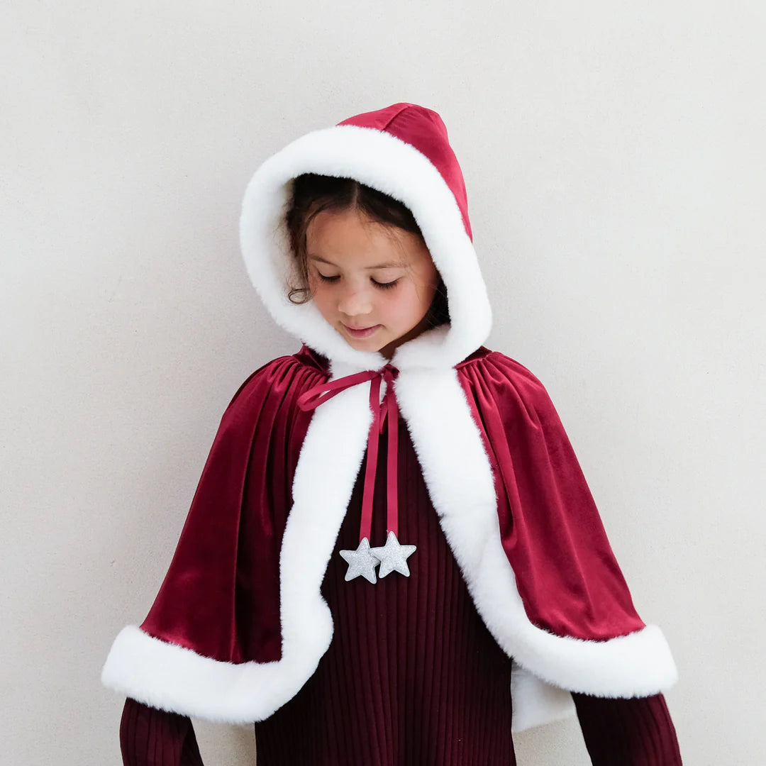 Mrs. Clause Cape - Red
