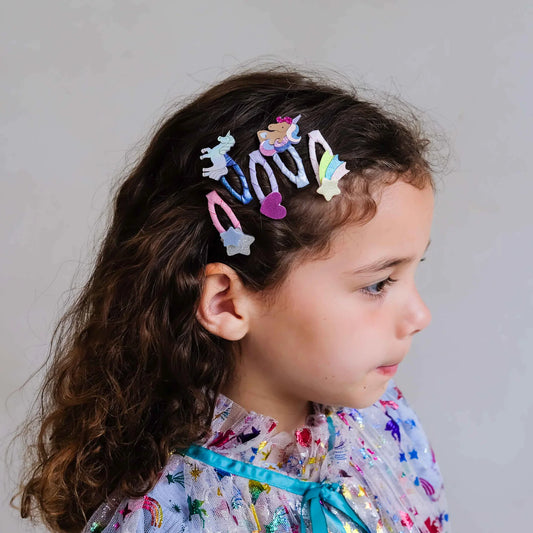 Unicornland Mini Clips Bright Multi