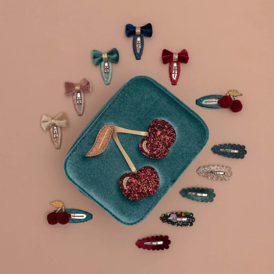 Velvet Cherries Bag