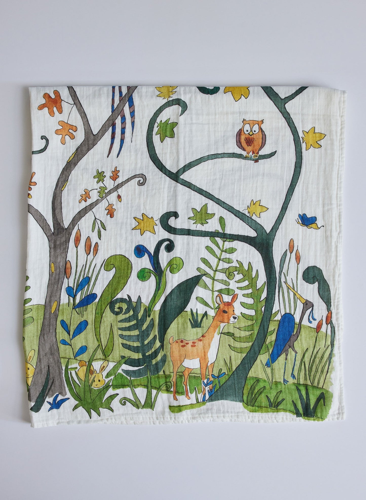 Timo & Violet- Alsatian Forest Bear Shawl Blanket