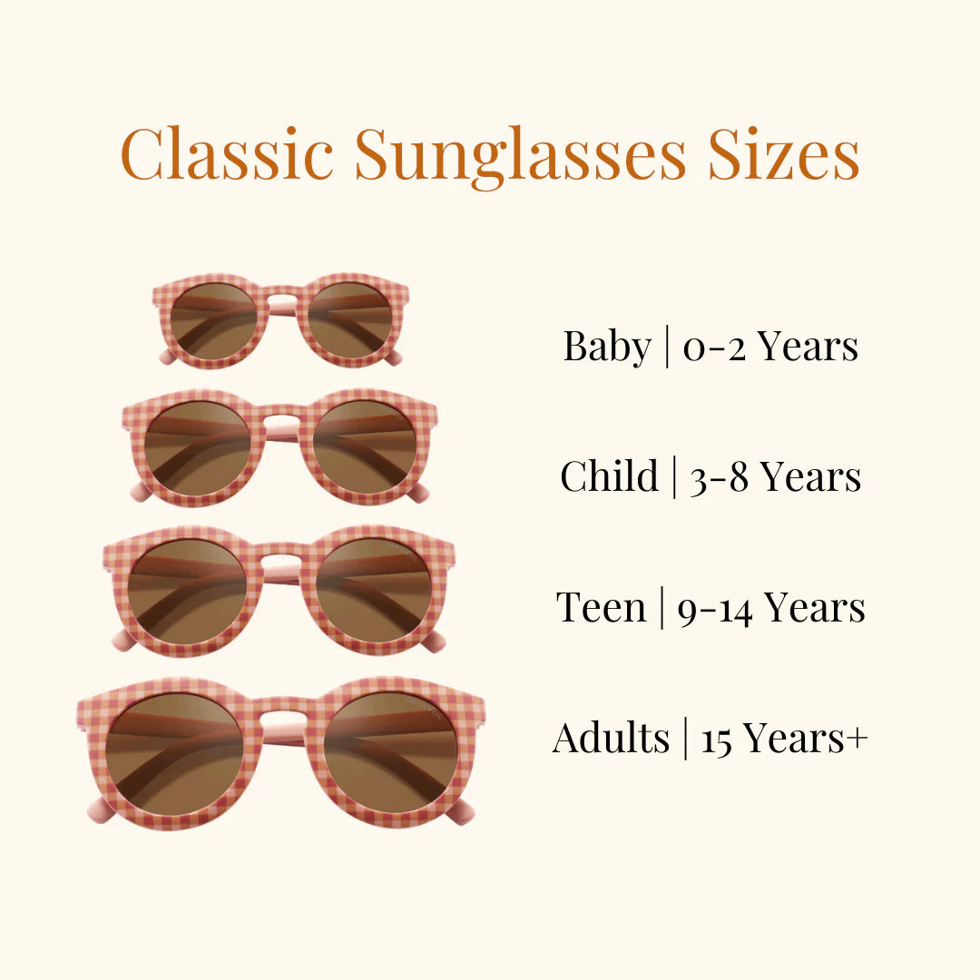 Classic Sustainable Sunglasses - Bio Based - Bendable - Polarized