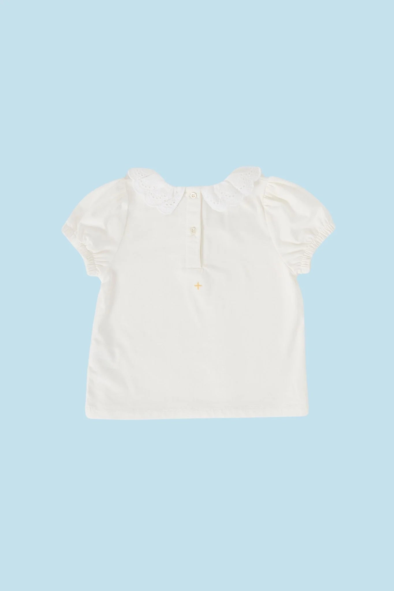 Laura Puff Sleeve Collar Top