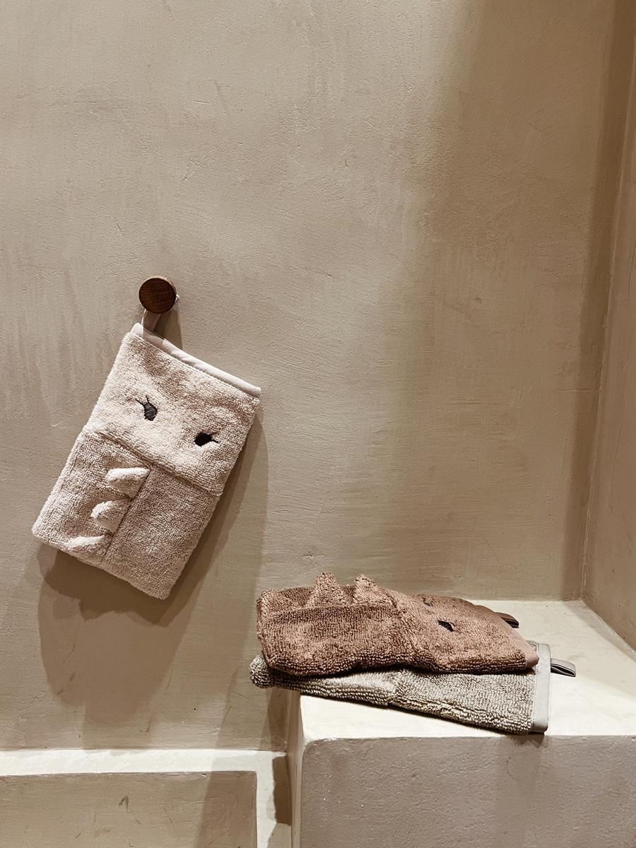 3 Pack Washcloth Animal - Dino