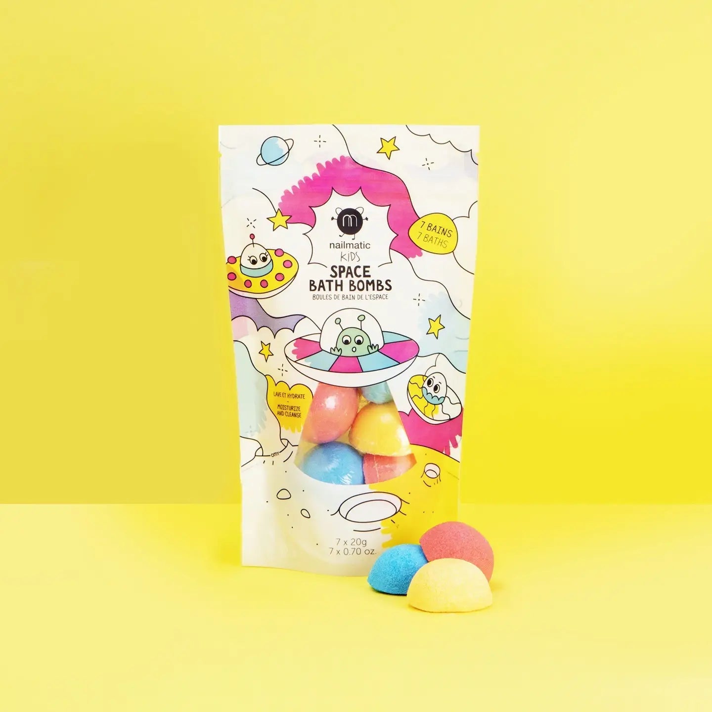 Bath Bomb Set for Kids - Space