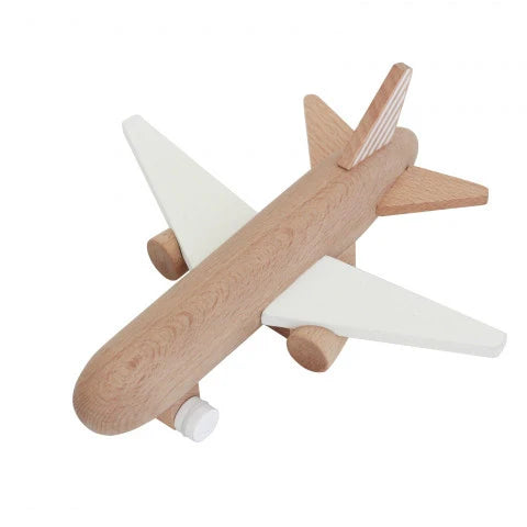Hikoki - Wooden Friction Plane - White