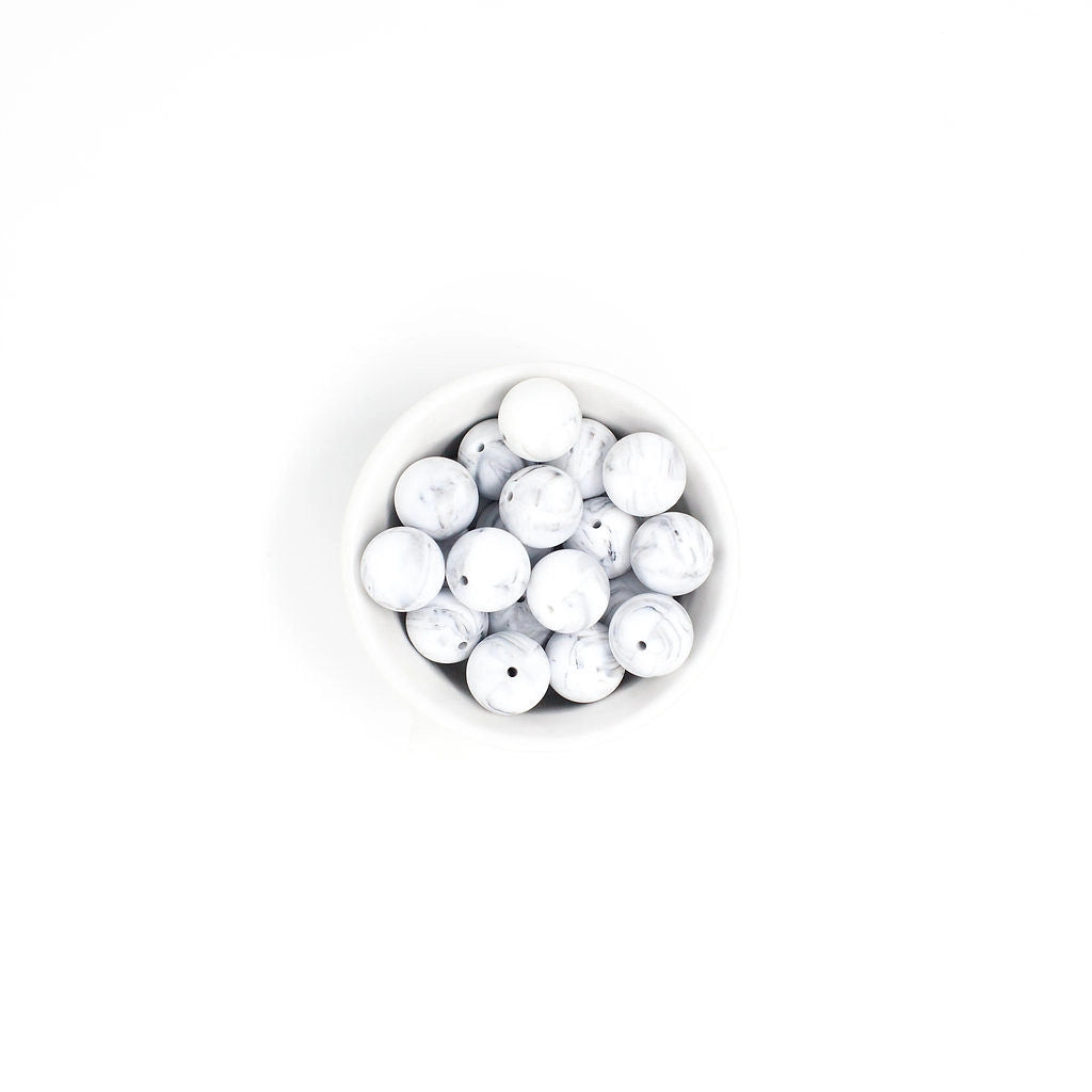 Petite Crew Pacifier & Toy Clip - Marble