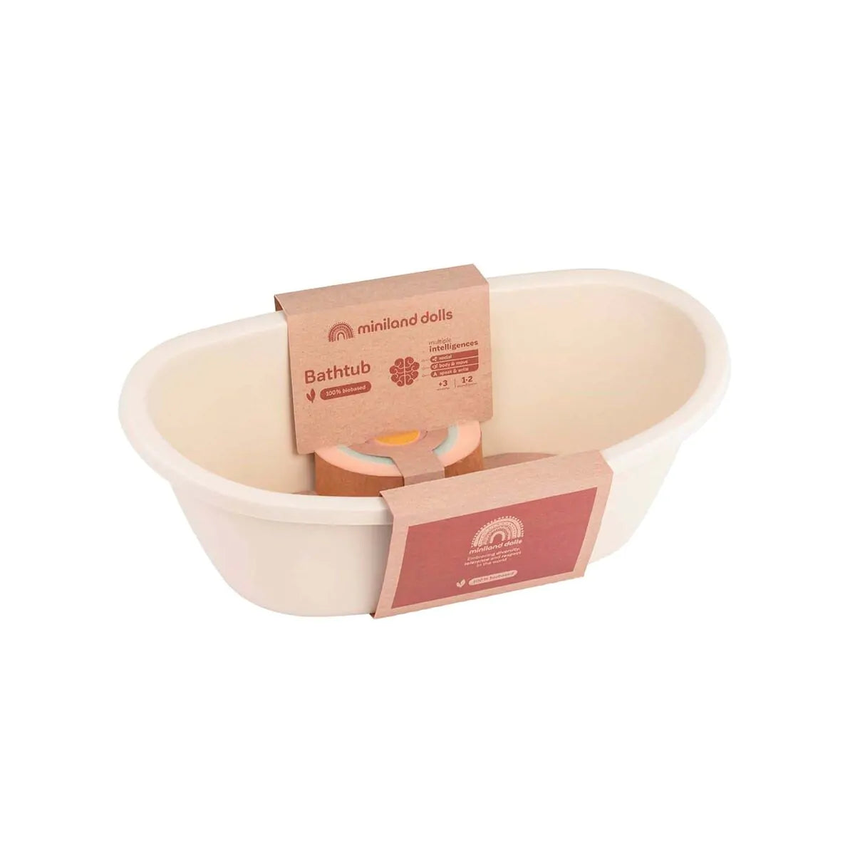 Bathtub and Rainbow Sponge Set