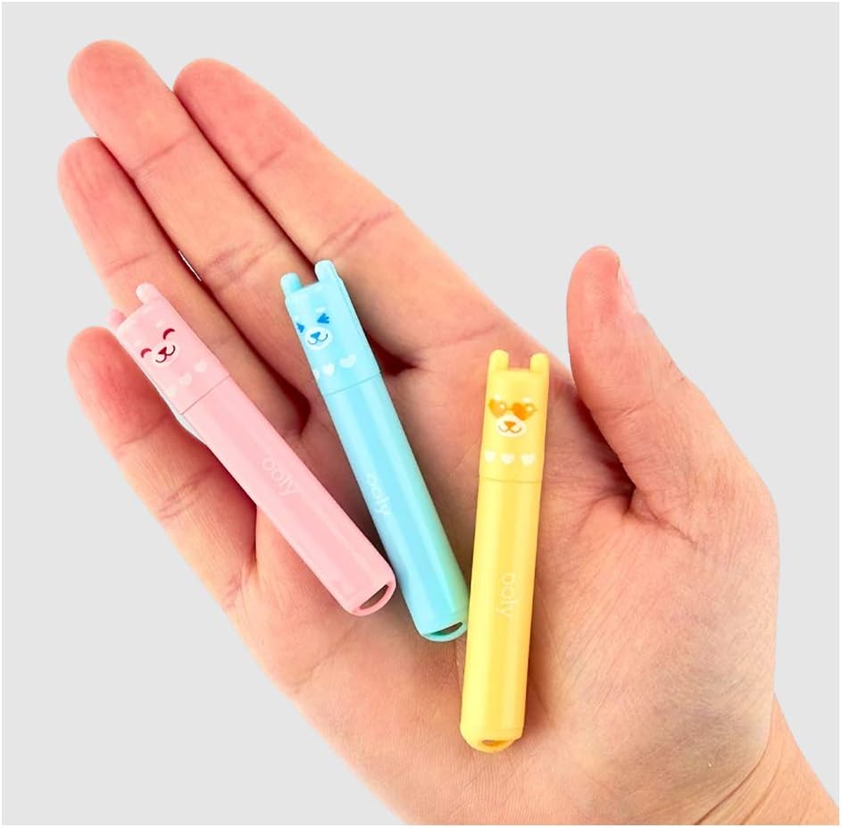 Beary Sweet: Mini Scented Neon Highlighters