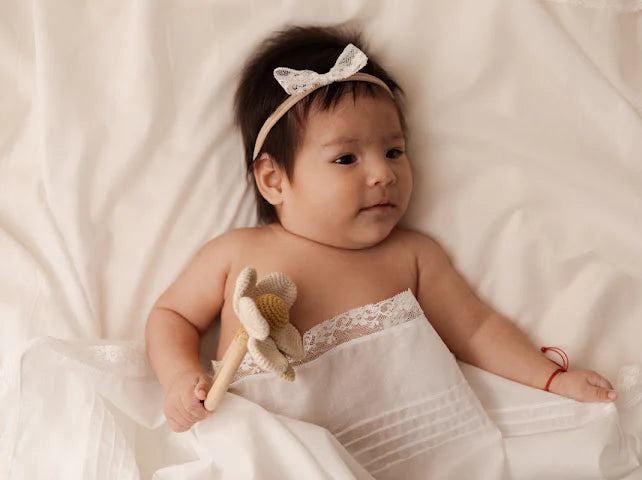 Crochet Rattle - Flower