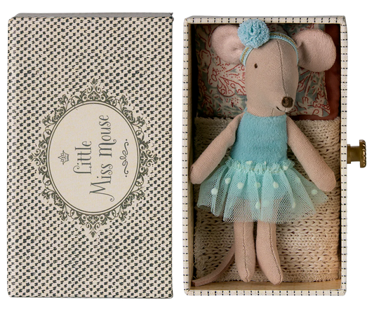 Dance mouse in daybed, Little sister - Blue
