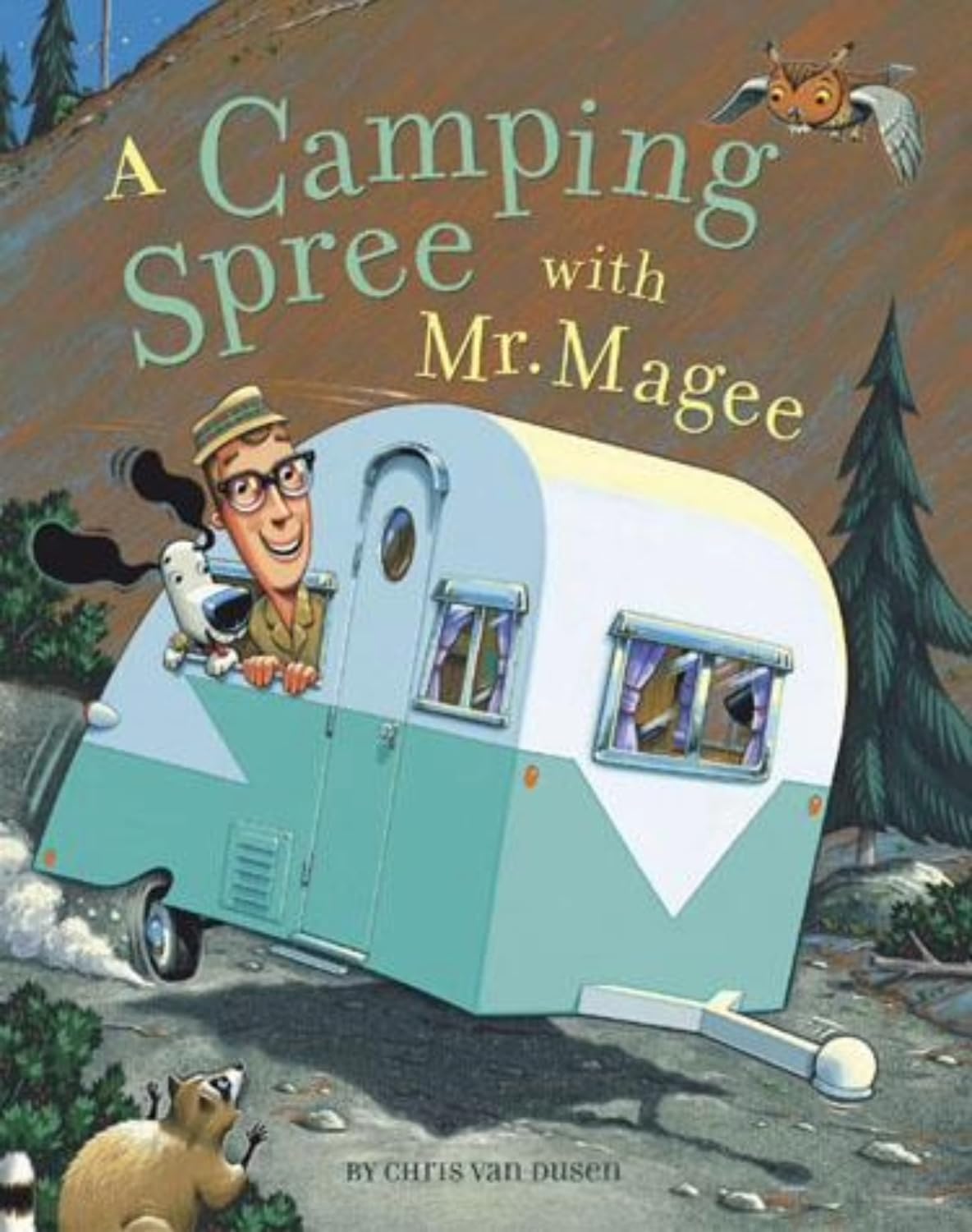 Camping Spree with Mr. Magee Book