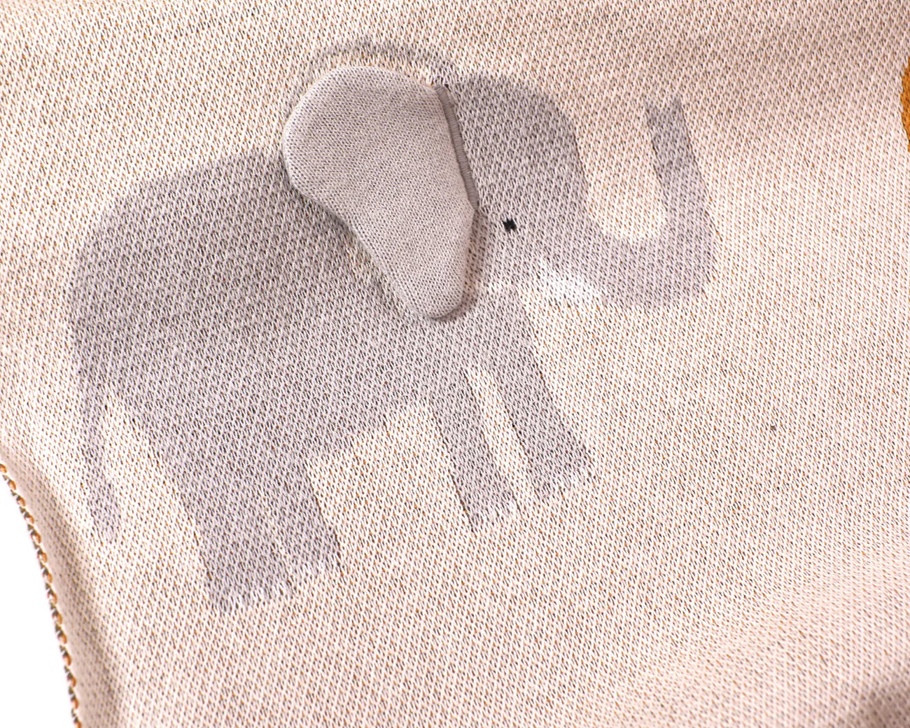 Savannah 3D - Organic Cotton Jacquard Sweater Knit Baby Blanket