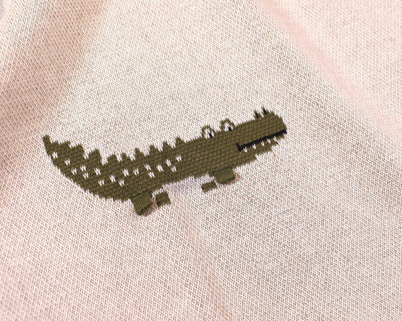 Savannah 3D - Organic Cotton Jacquard Sweater Knit Baby Blanket