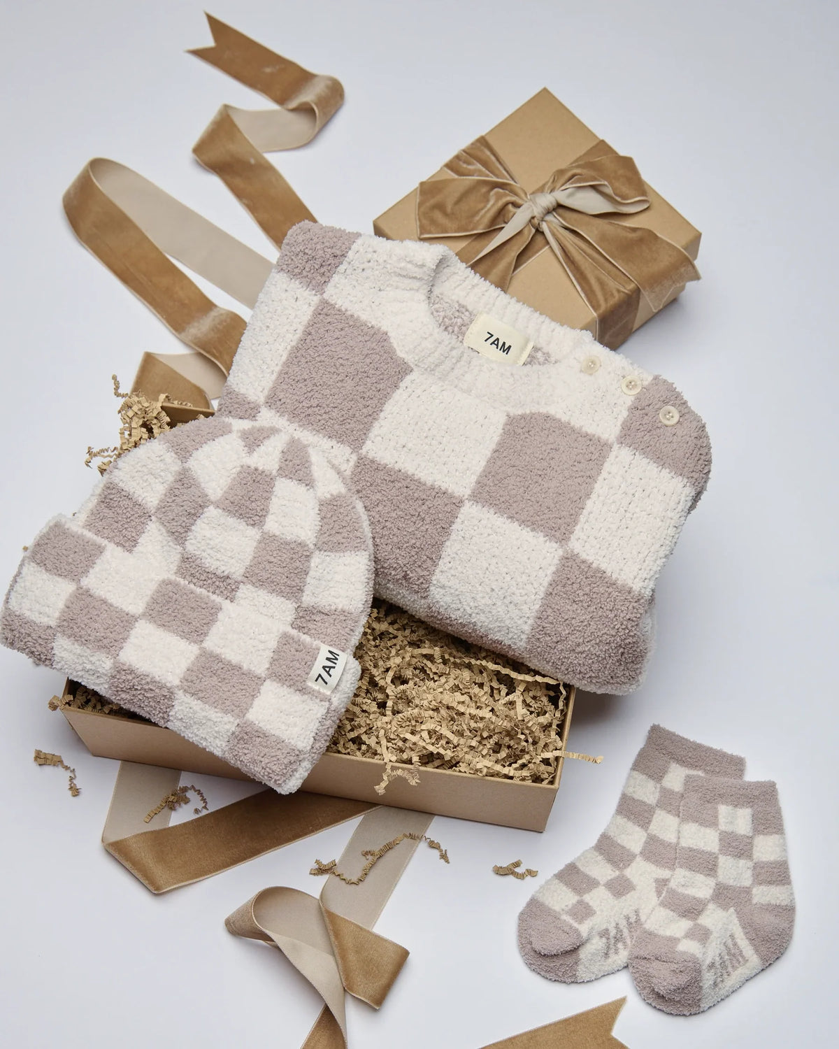 Beanie Checkers Fuzzy