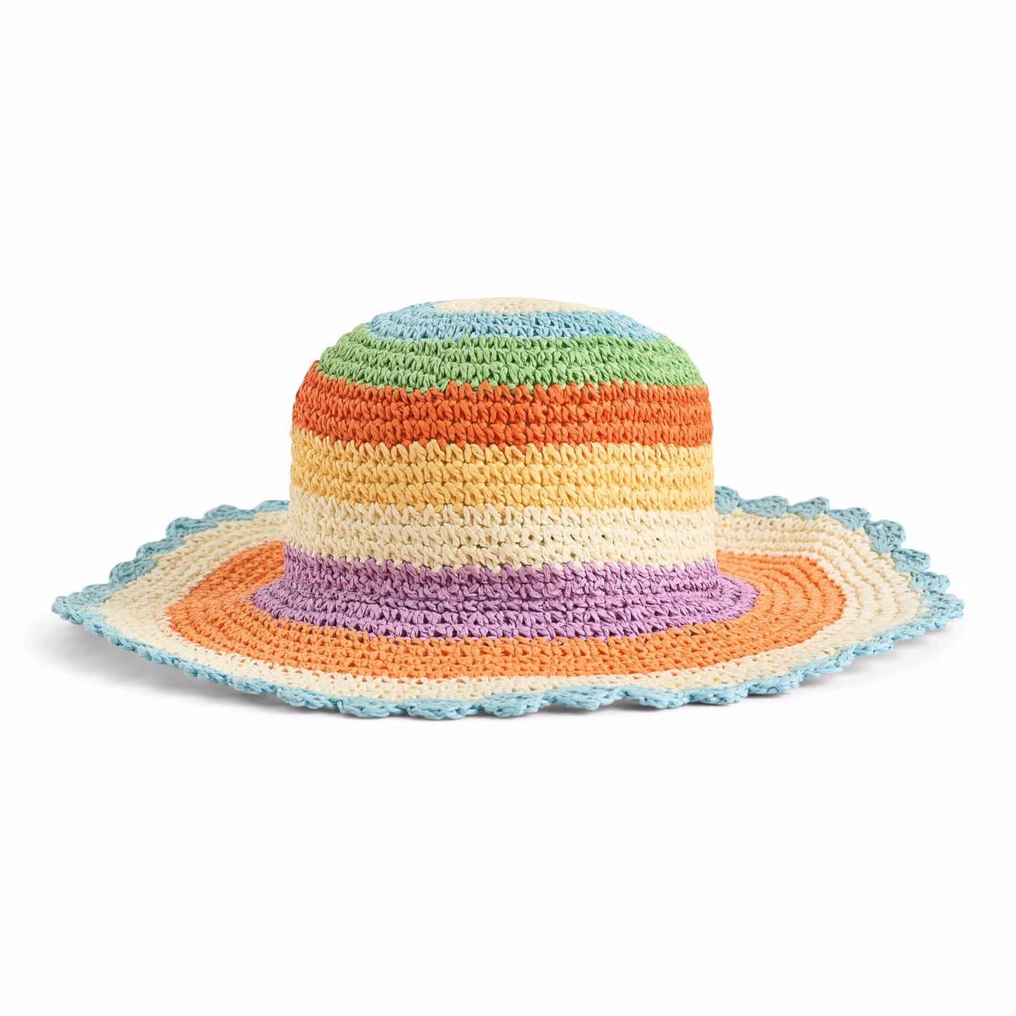 Scallop Straw Hat