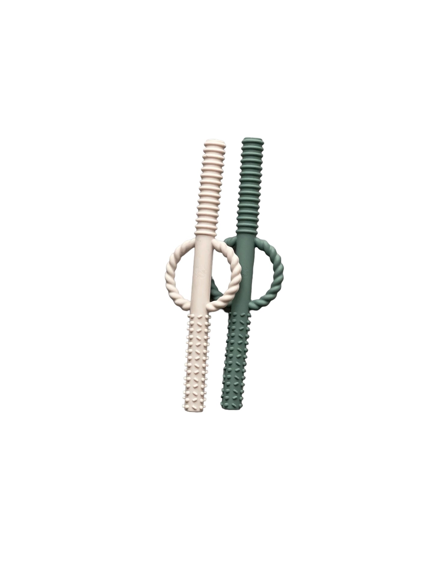 Teething Tube Set - Dragon Fly/White Sand