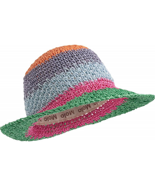 Striped Straw Hat - Magic Fade