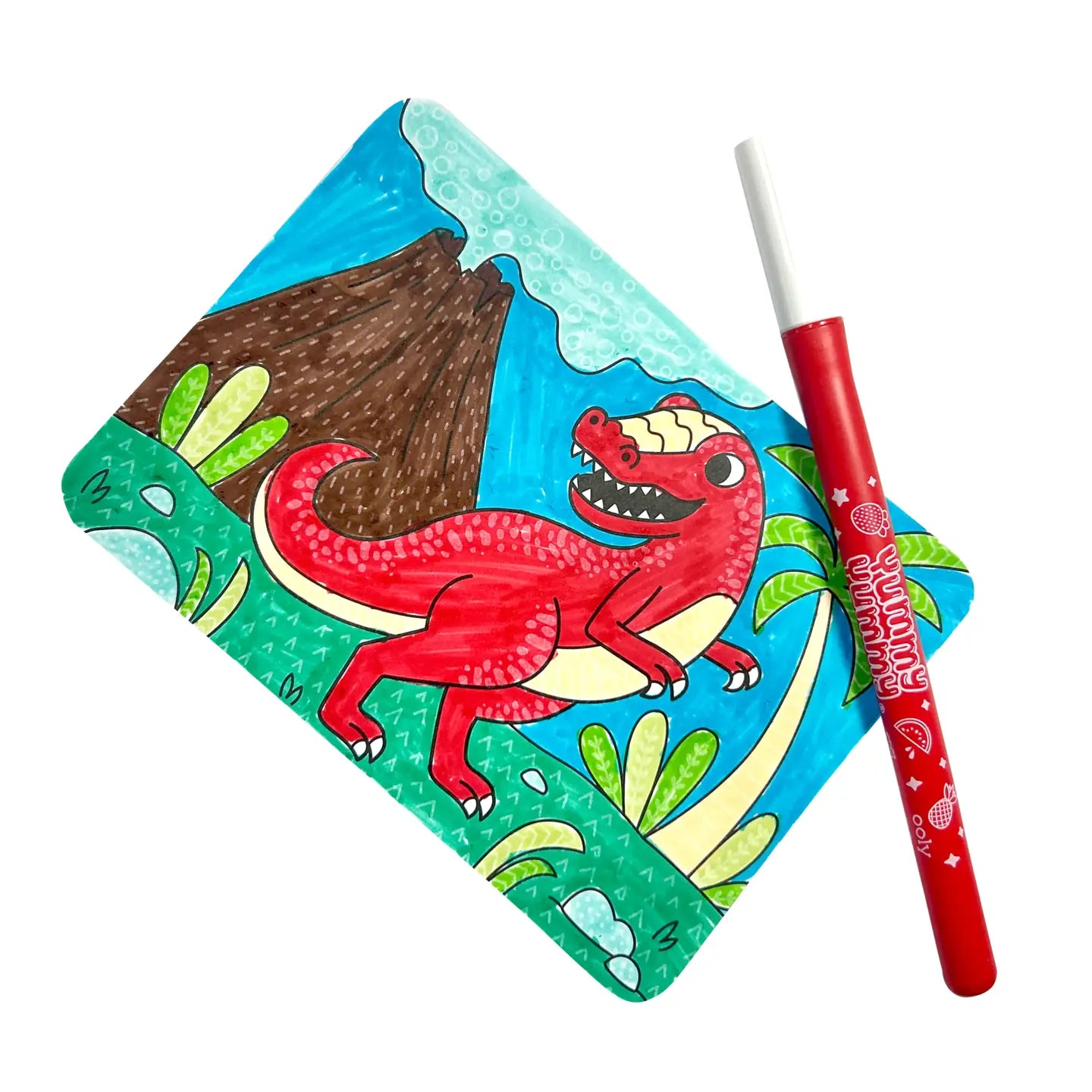 Undercover Art Hidden Patterns Coloring - Dino Tales