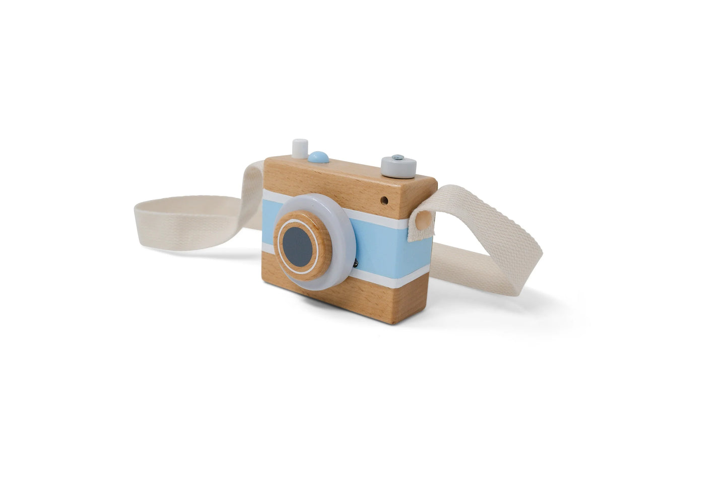 Vintage Camera Music Box - Blue
