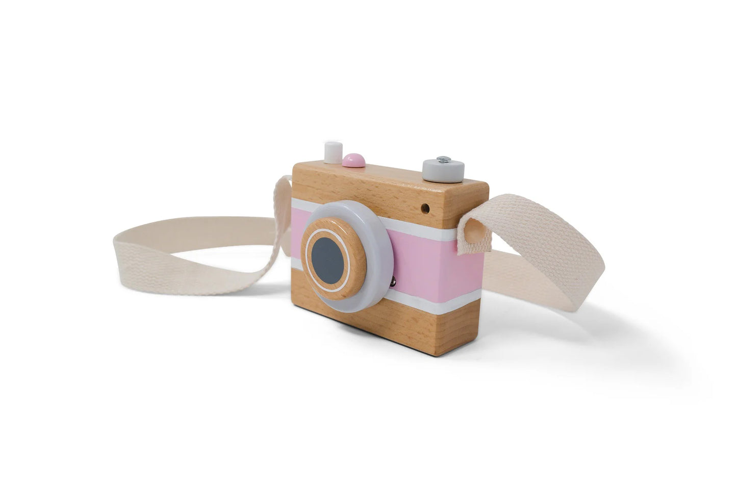 Vintage Camera Music Box - Pink