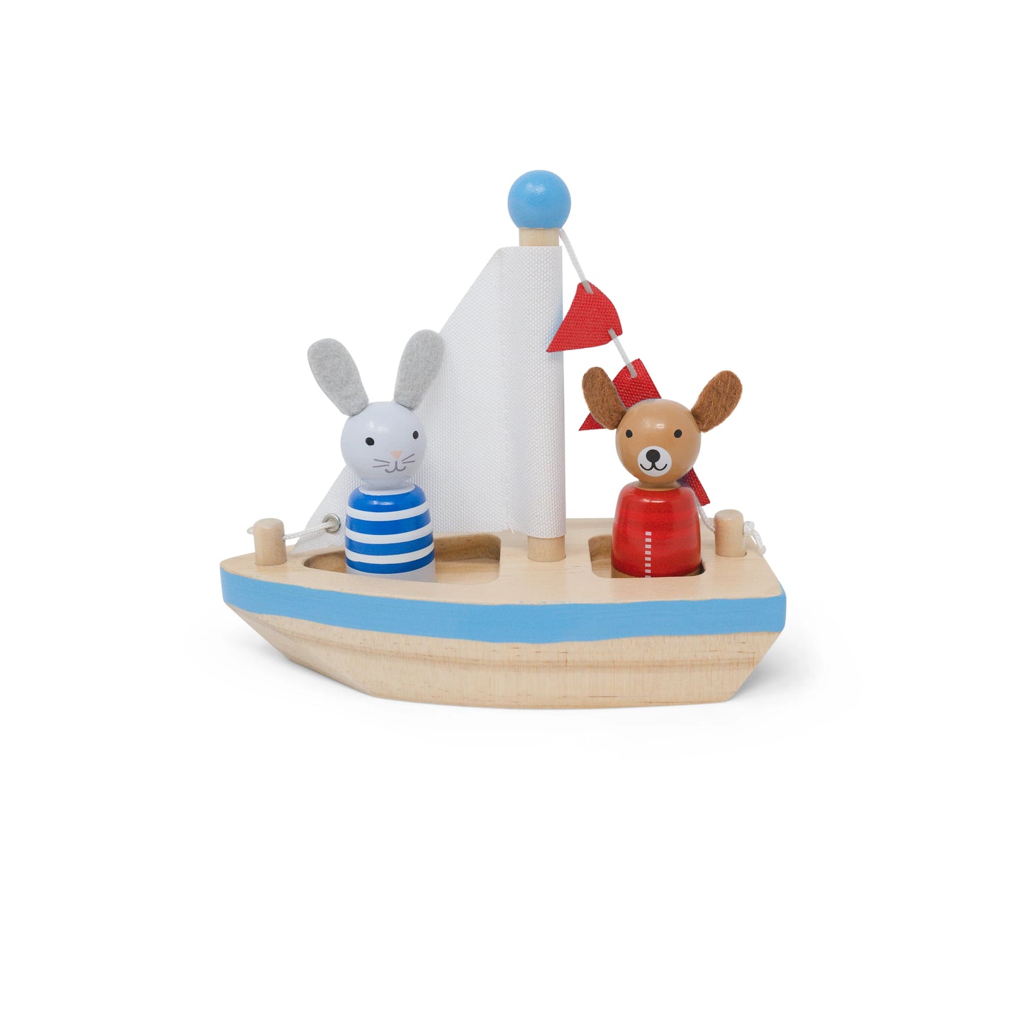 Boats & Buddies: Dog & Bunny