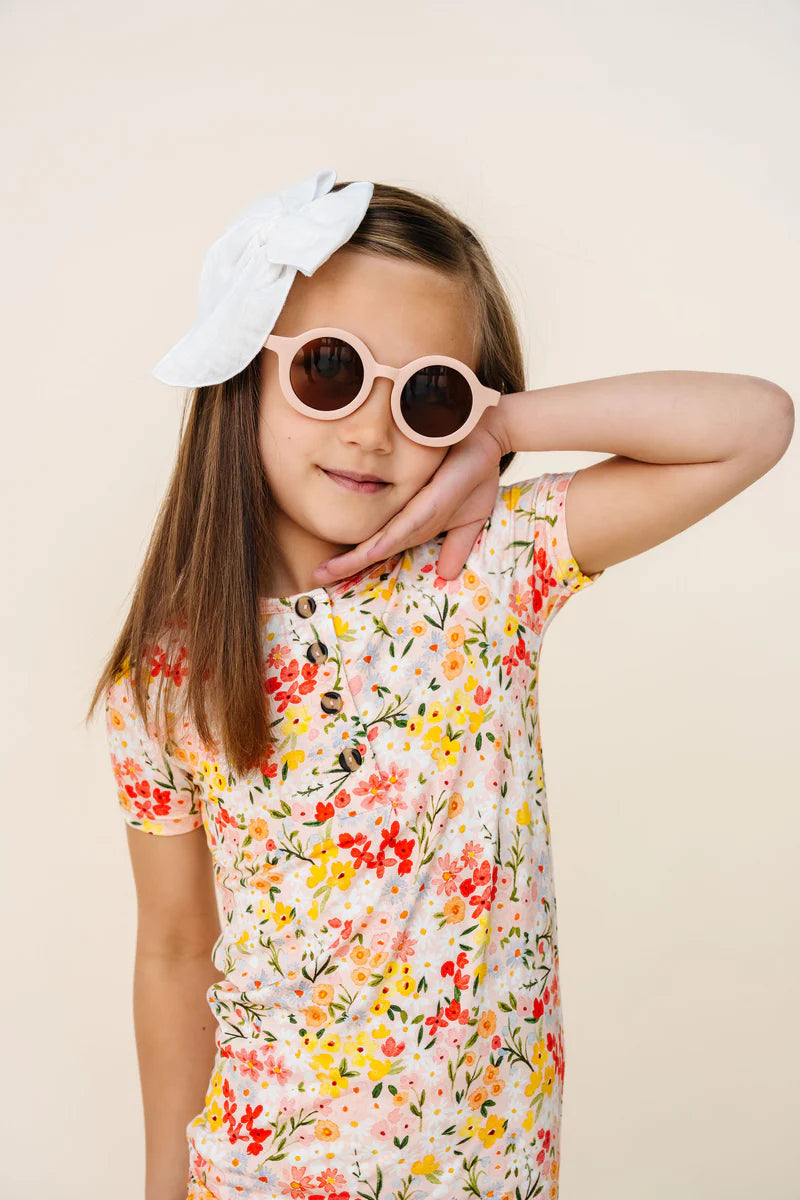 Cloud Muslin Heirloom Bow - White Clip - Large / Alligator Clip