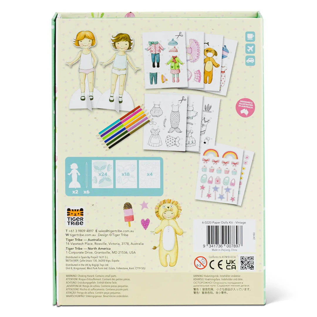 Paper Dolls Kit - Vintage
