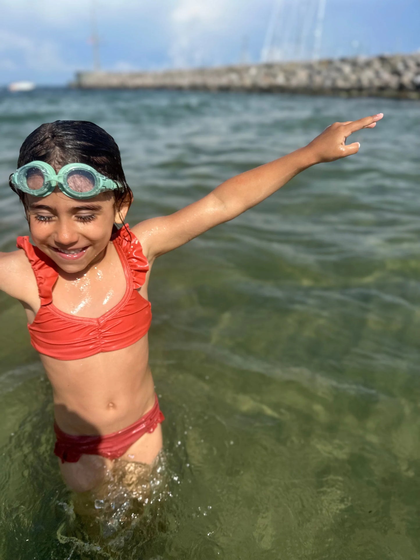 Swim Goggles - Fern (3-12Y)
