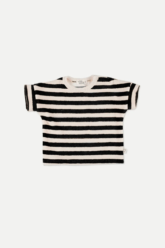 Organic Toweling Stripes Baby T-shirt