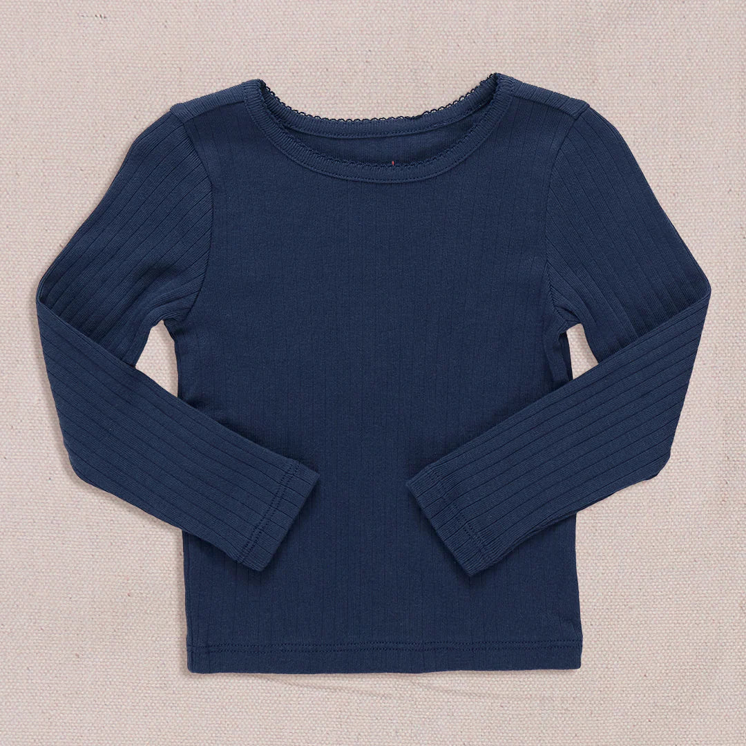 Seesaw Long Sleeve Rib T-Shirt