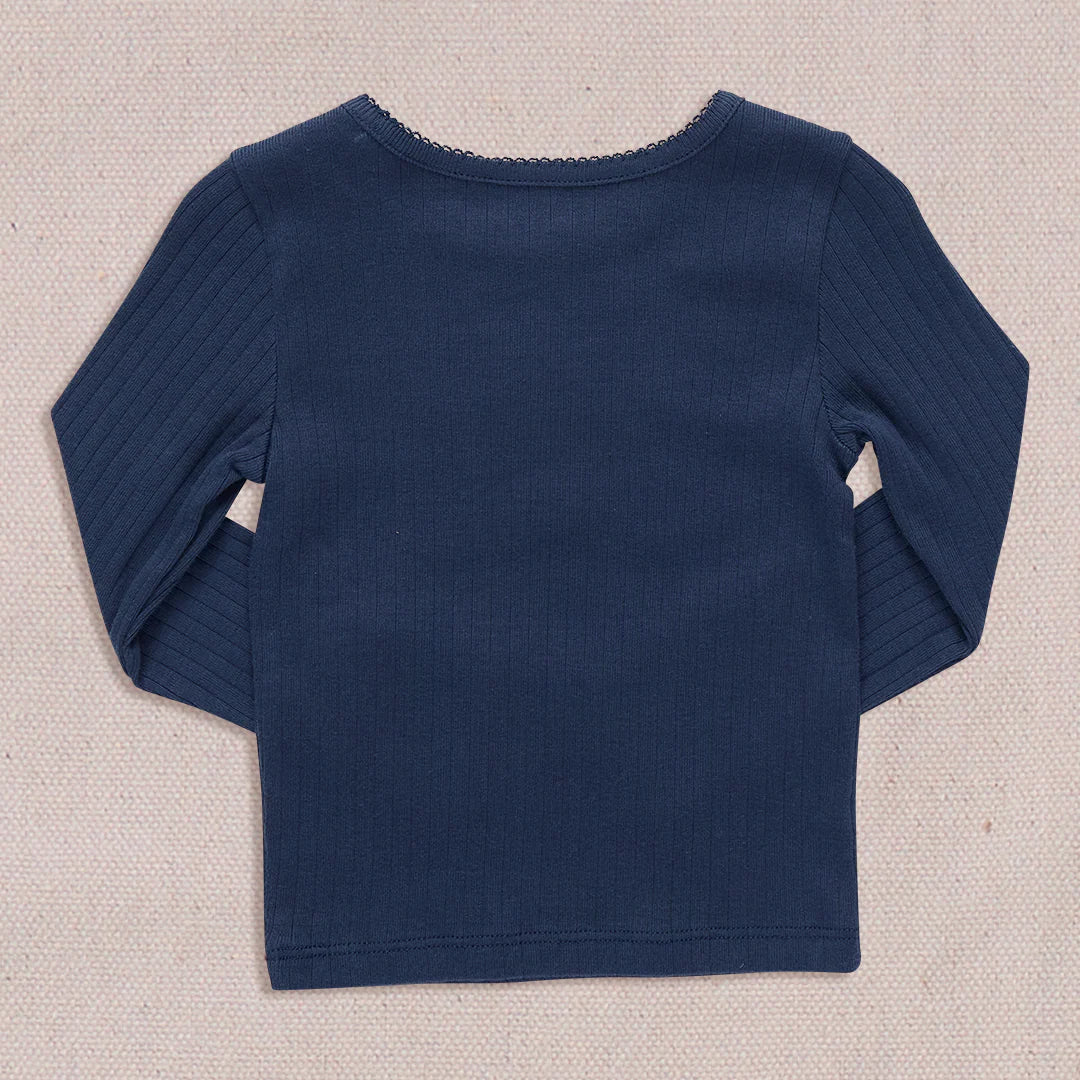 Seesaw Long Sleeve Rib T-Shirt