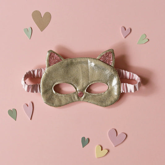 Gold Cat Mask
