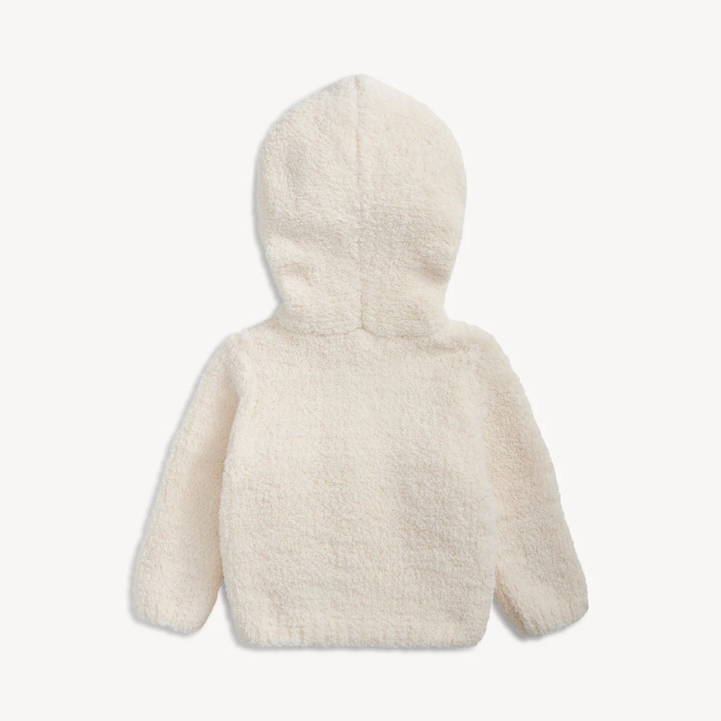 Chenille Cardigan With Hood